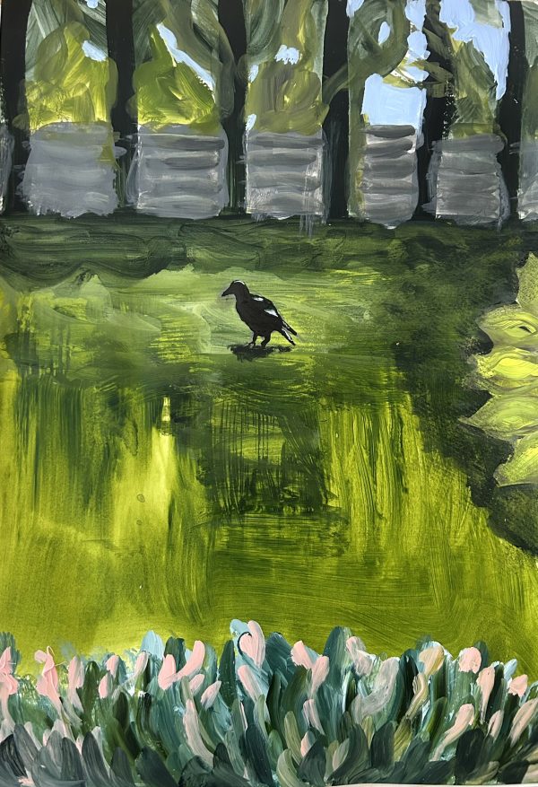 Blackbird
Acrylics on A2 Paper
A2 Blackbird Painting