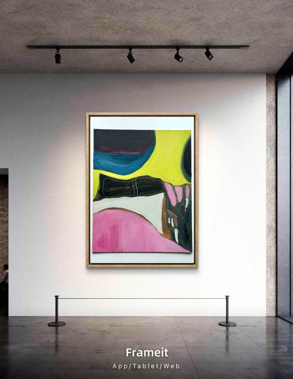 Tryptich C
Oil on board, virtually framed
51 x 41cm unframed
Part of a set of 3