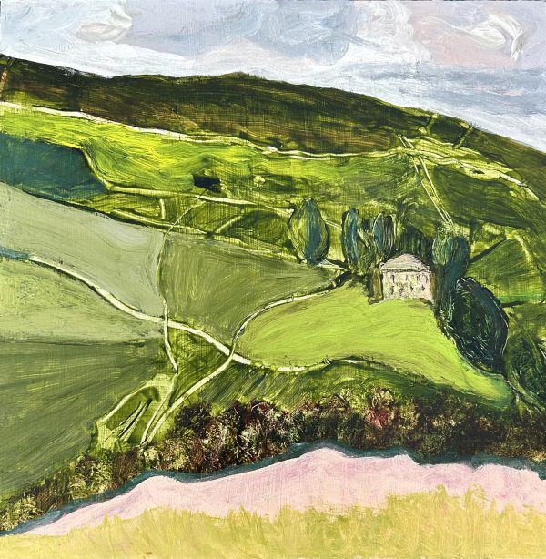 Yorkshire Dales Mixed media on MDF
50 x 50cm