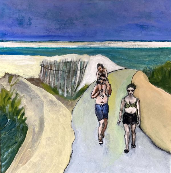 Walking Back Walking Back painting